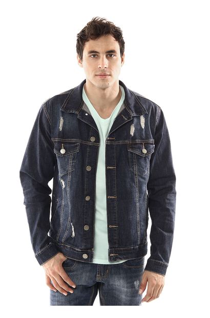 jaqueta jeans masculina sawary