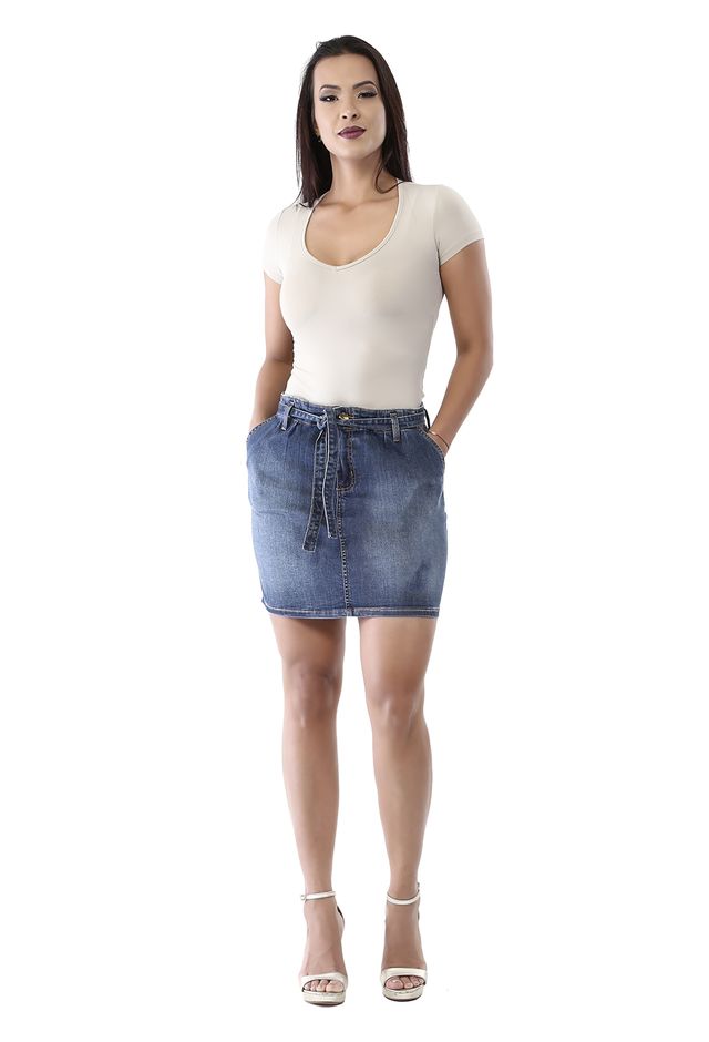 saias jeans sawary