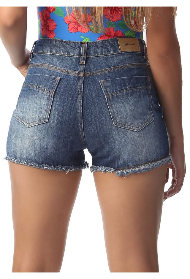 short jeans feminino sawary