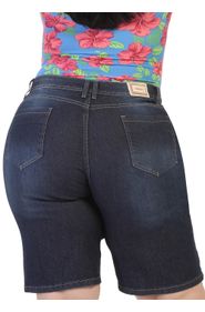 bermudas jeans plus size feminina